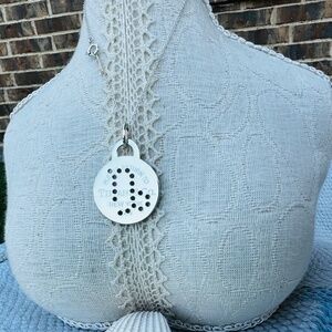 Tiffany & Co LARGE Capricorn Zodiac Charm in Silver